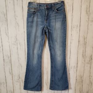 🥳Pure Denim Y2K Flare Jeans | Mid Rise | 30” Inseam | Stretch